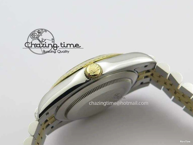 MiroTime 0115 DateJust II 41mm SS YG BP Maker Best Edition Gold Dial On New Version Jubilee Bracelet A Premium 3603